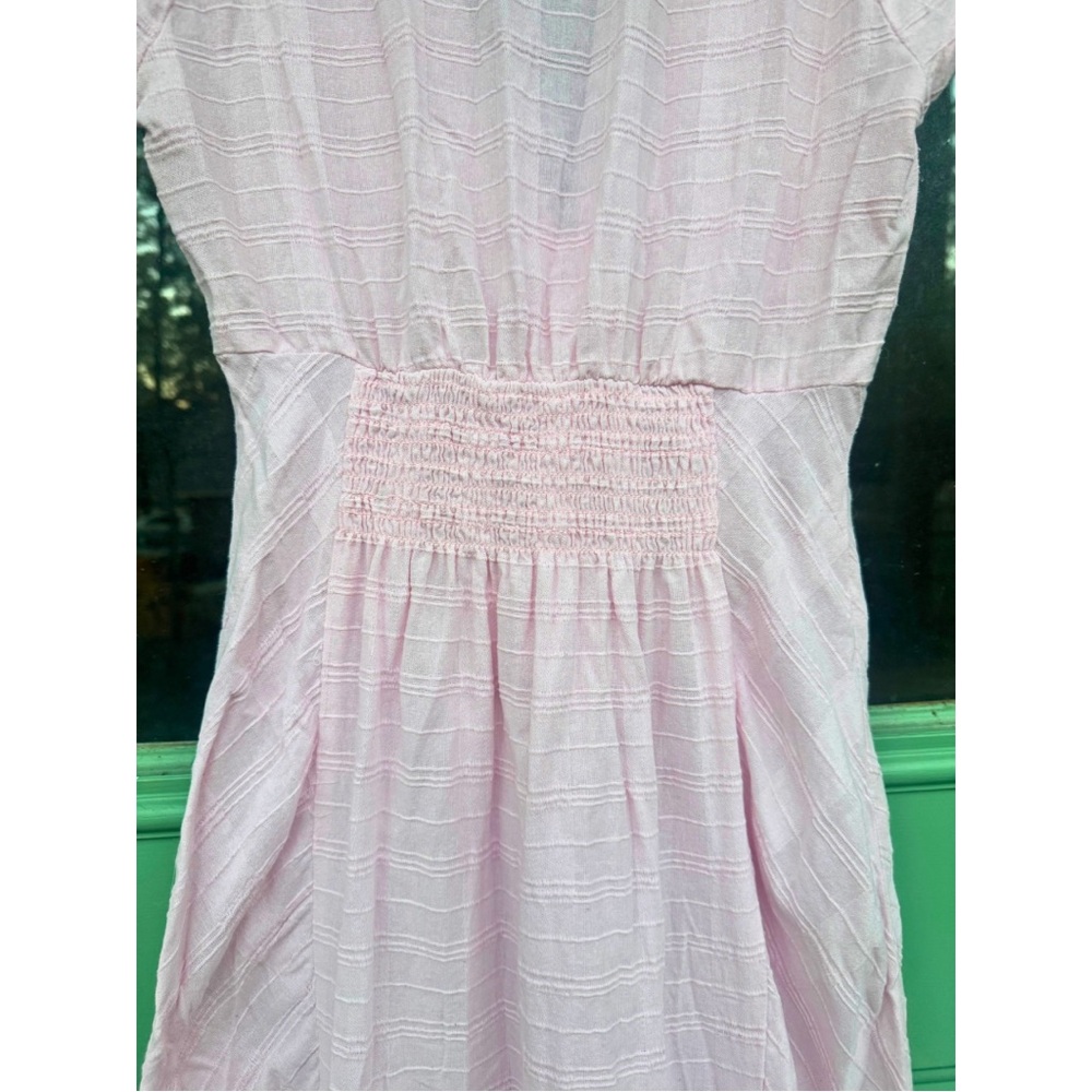 Free People Free-est New In Town Midi Dress Medium Pink Festival Bloom - Picture 10 of 16